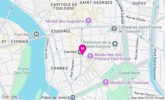 Localisation Mtre Gajan Manon