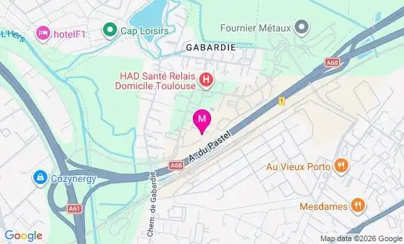 Localisation Mtre Groslambert Hugo