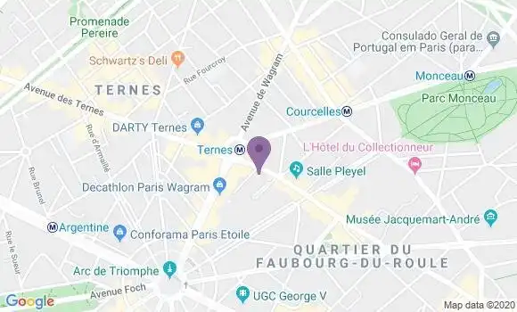 Localisation Mtre Granier Chantal