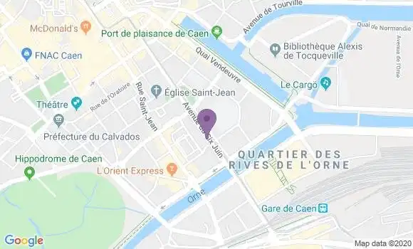 Localisation Mtre Lecellier Sophie