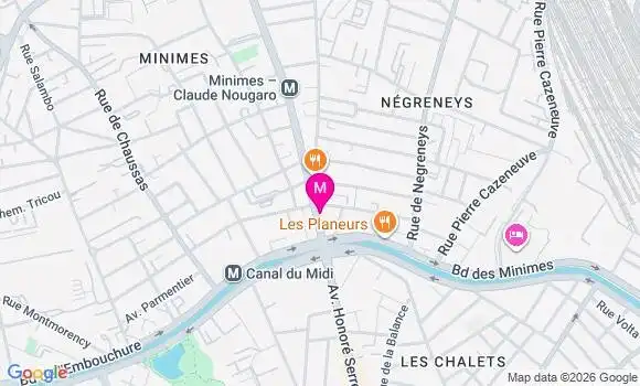 Localisation Mtre Lanau Sarah