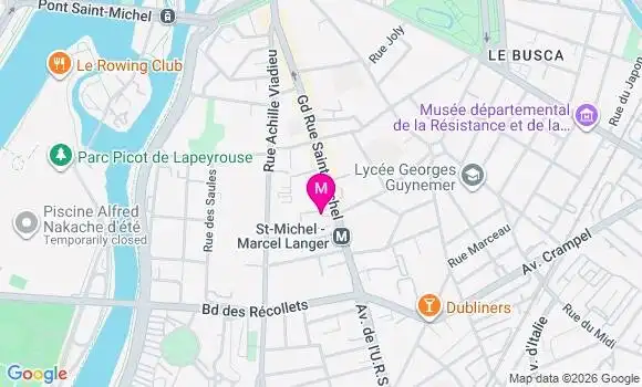 Localisation Mtre Levy Amsallem Judith