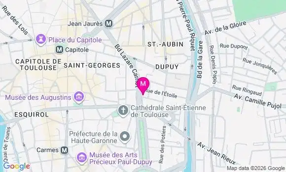 Localisation Mtre Libert Audrey