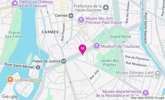 Localisation Mtre Malet Paul
