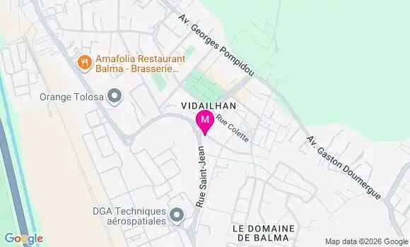 Localisation Mtre Maunder Claire