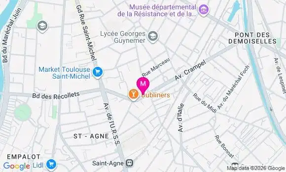 Localisation Mtre Naïm Salin Bérénice