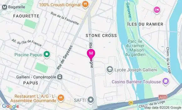 Localisation Mtre Pantz Alexandrine