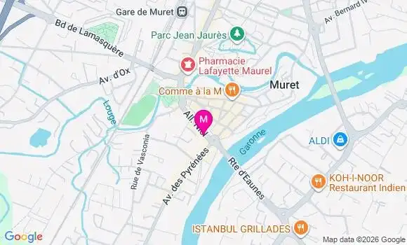 Localisation Mtre Parpirolles Fabienne