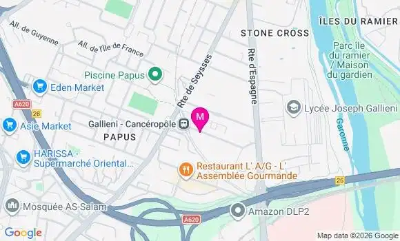 Localisation Mtre Pech Cariou Valérie