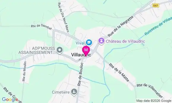Localisation Mtre Peperty Loubens Emilie