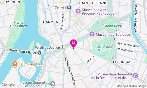 Localisation Mtre Poulizac Aurélie
