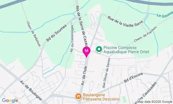 Localisation Mtre Poupart Sandrine