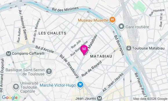 Localisation Mtre Rocheville Laurianne