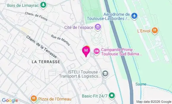 Localisation Mtre Rouge Viance Lauriane