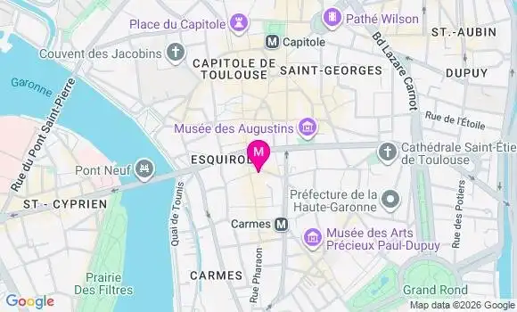 Localisation Mtre Roujou De Boubee Pierre