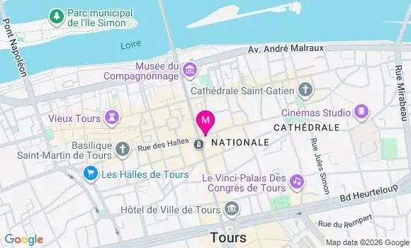 Localisation Mtre Alves Méline