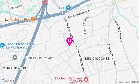 Localisation Mtre Bernard Lauriane