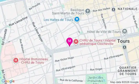 Localisation Mtre Blourde Geoffroy