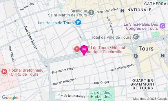 Localisation Mtre Casimir Tom