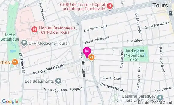 Localisation Mtre Charpentier Cyrille