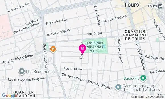 Localisation Mtre Coiron Benjamin