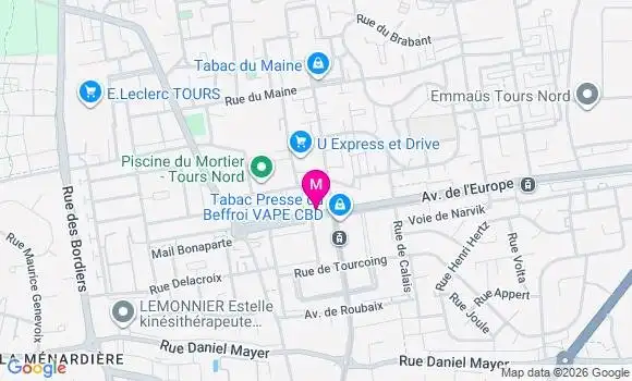 Localisation Mtre Diatta Pierre