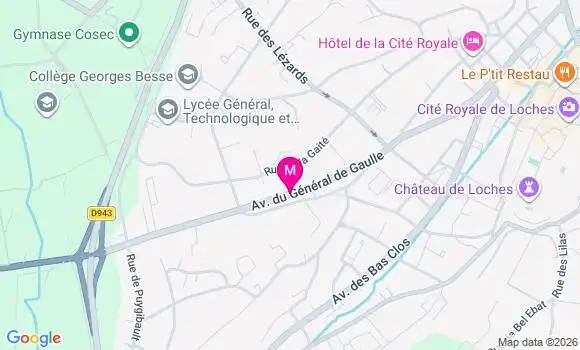 Localisation Mtre Dussourd Laurianne