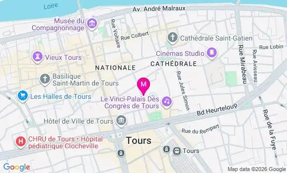 Localisation Mtre Fauvin Jeffrey