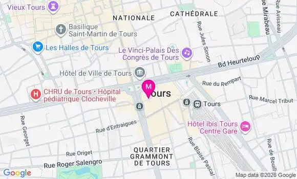 Localisation Mtre Gauthier Arthur