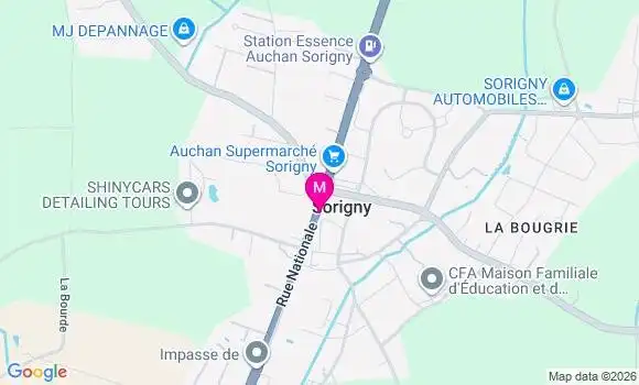 Localisation Mtre Laghouag Sandra