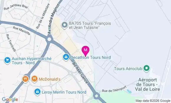 Localisation Mtre Marquet Audrey