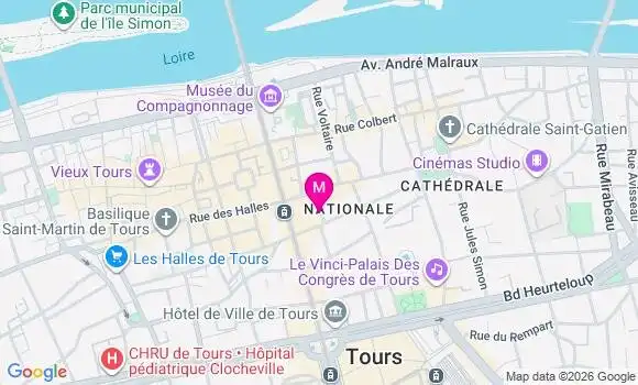 Localisation Mtre Pichon Adeline
