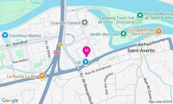 Localisation Mtre Pinault Lise