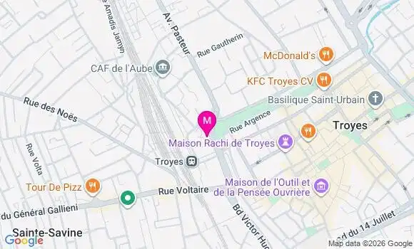 Localisation Mtre Bernardin Laurie
