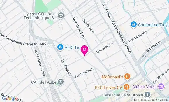 Localisation Mtre Dedina Margaux