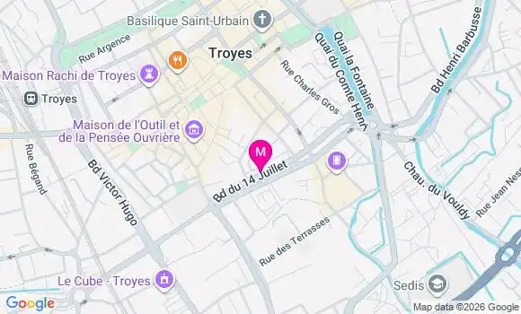 Localisation Mtre Felix Catherine
