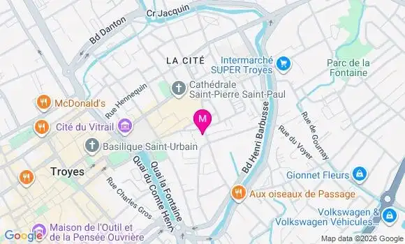 Localisation Mtre Parison David