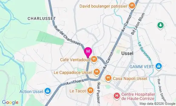 Localisation Mtre Prouzergue Michel