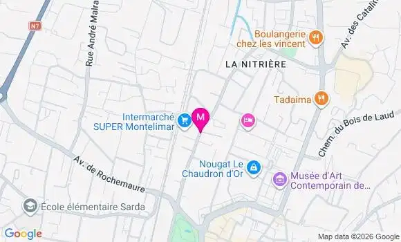 Localisation Mtre Beaux Bertrand