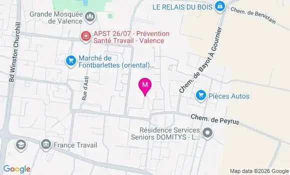 Localisation Mtre Ben Salem Myriam