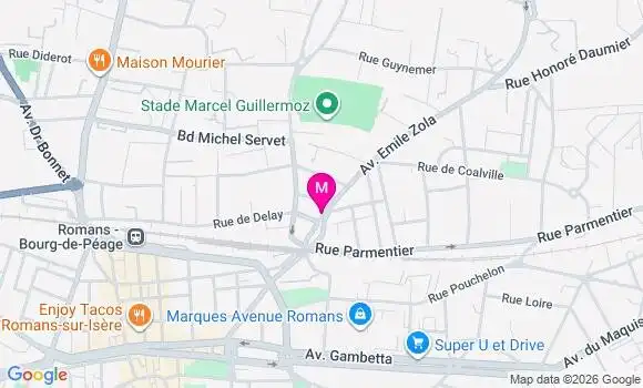 Localisation Mtre Blain Nicolas