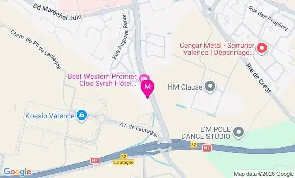 Localisation Mtre Boyadjian Alexis