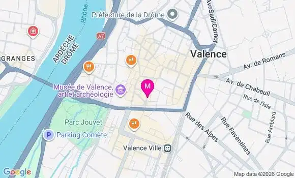 Localisation Mtre Cadoux Charlotte