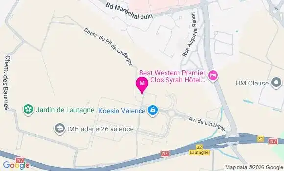 Localisation Mtre Capion Jean Christophe