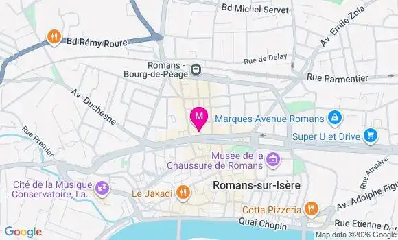 Localisation Mtre Caserta Pauline