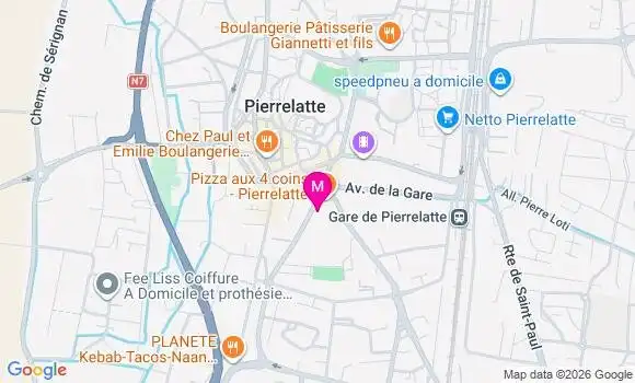 Localisation Mtre Decamps Jennifer