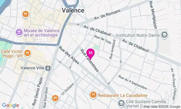 Localisation Mtre Gomet Florine