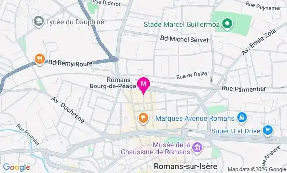Localisation Mtre Grosdidier Valentine