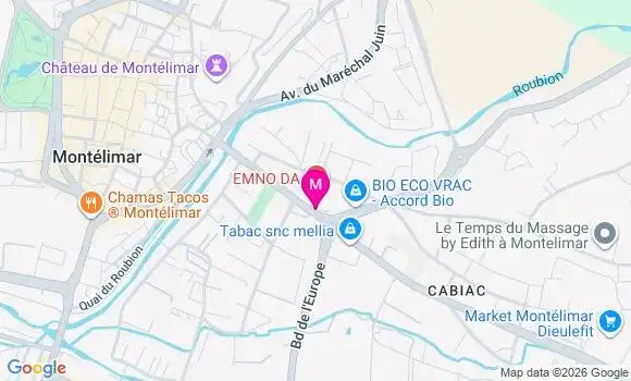 Localisation Mtre Guillon Blandine