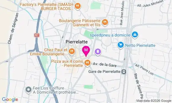Localisation Mtre Lagarde Sylvia